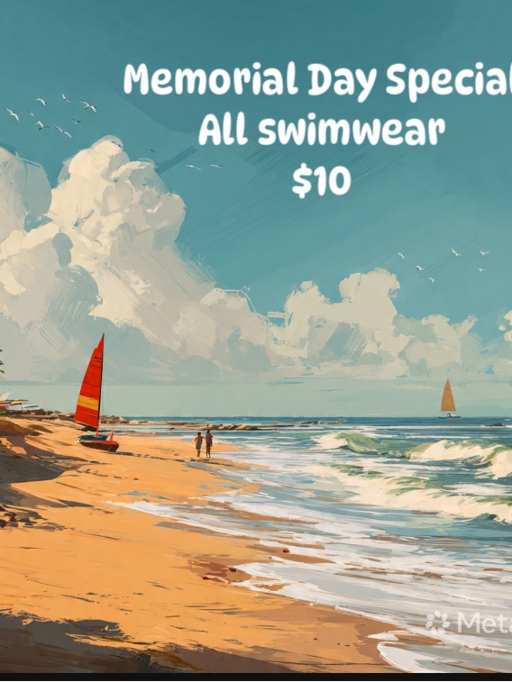 Red Sail Swim Trunks - Women's Swim Trunks